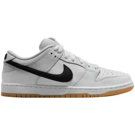 Nike SB Dunk Low - White / Black - White - Gum Light Brown