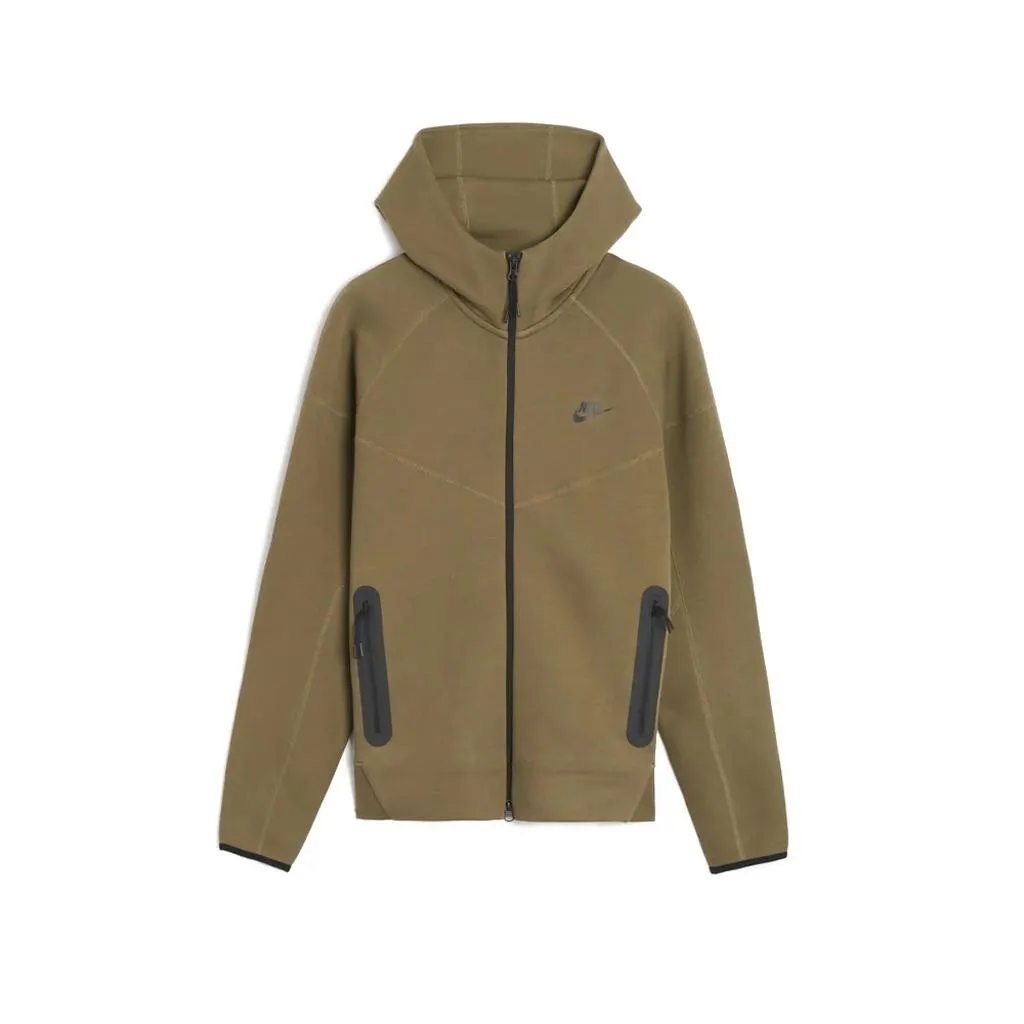 Nike Sportswear Tech Fleece Full-Zip Hoodie Olive