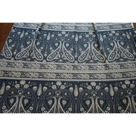 paisley printed knit