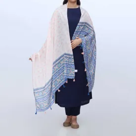 Pink Digital Printed Dupatta PW3767