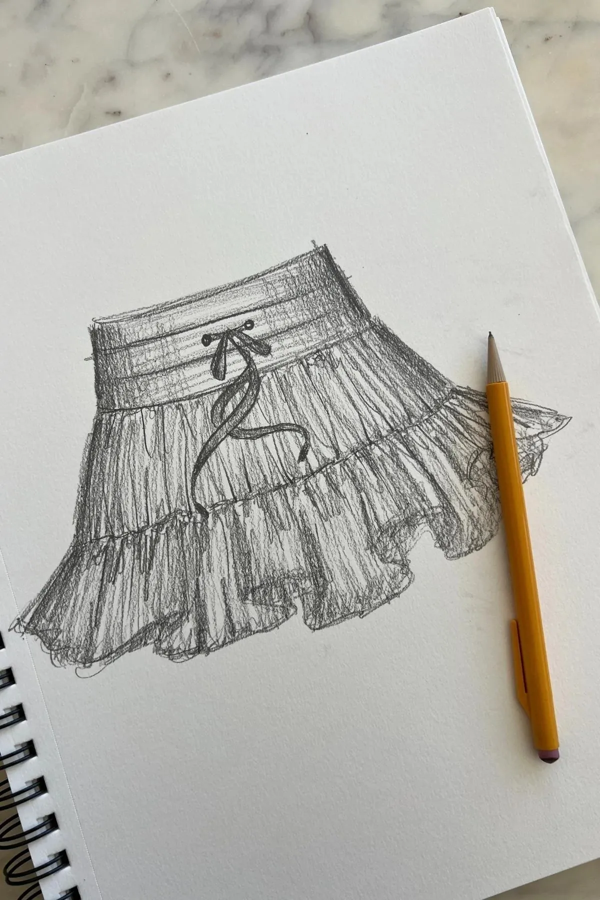 POPFLEX BLACK PIROUETTE SKORT