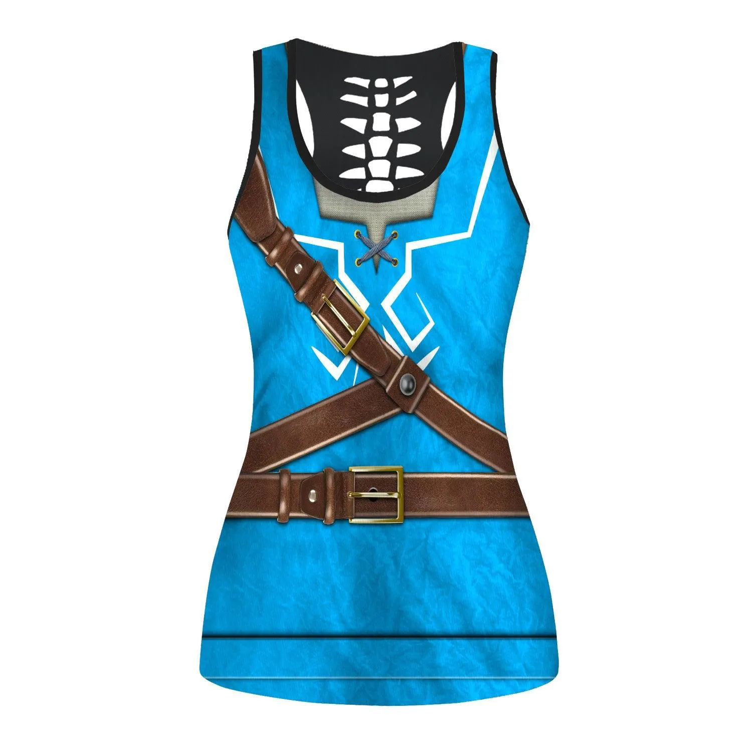 Princess Zelda Attire Tank Tops & Leggings