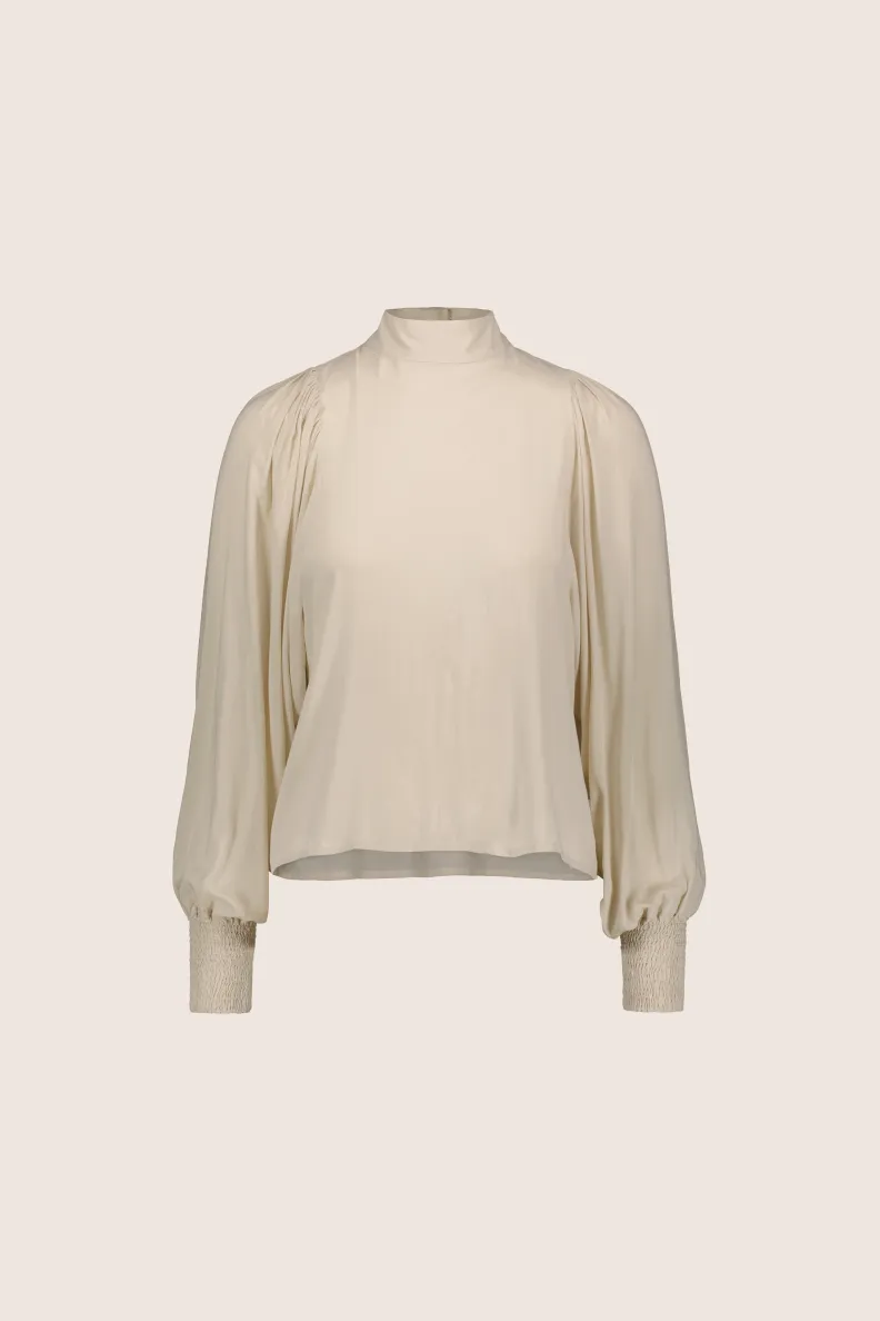 Puff Blouse, Black