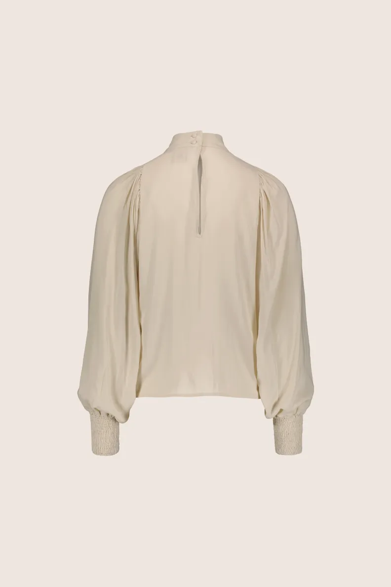 Puff Blouse, Black