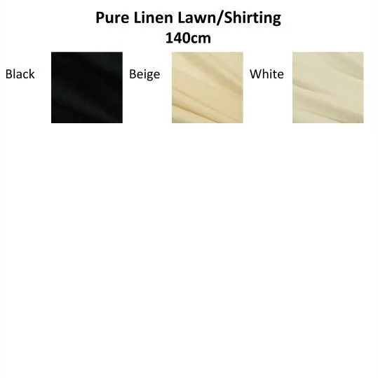 Pure Linen Lawn/Shirting