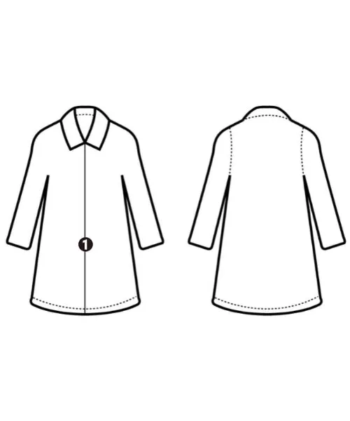 RED VALENTINO Soutien collar coats
