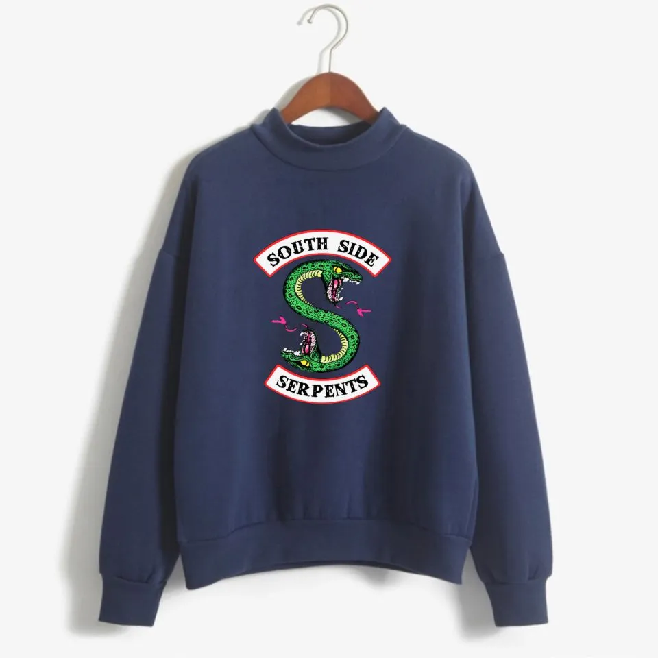 Riverdale ock Turtlenecks - Riverdale Series Double-Headed Snake Cool ock Turtleneck