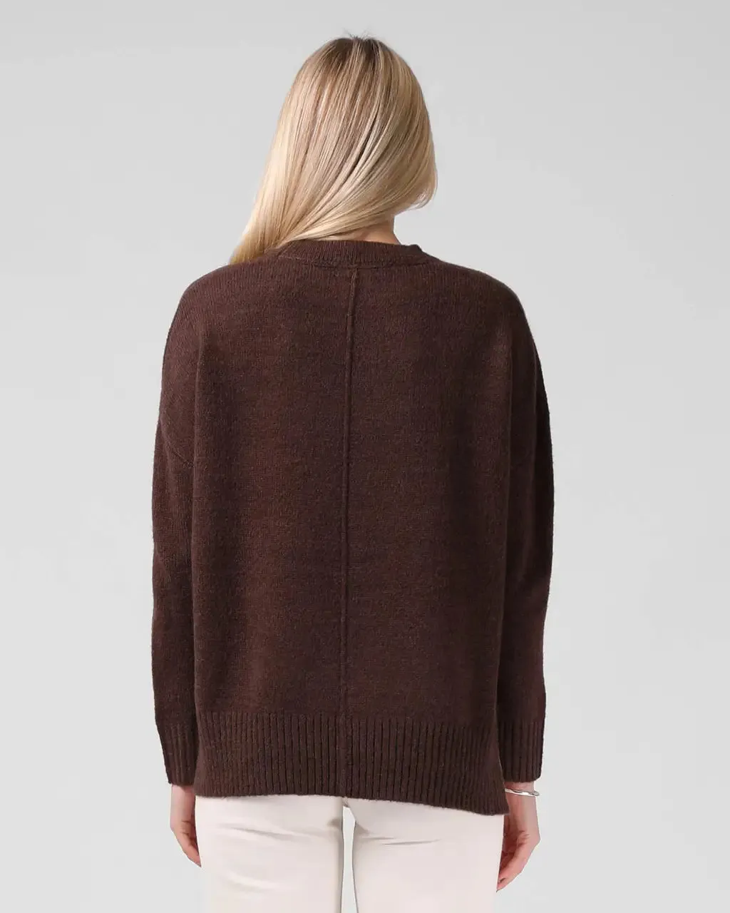 RPM MFG CO. - Wool   mohair Billie knit - Chocolate! 8-12
