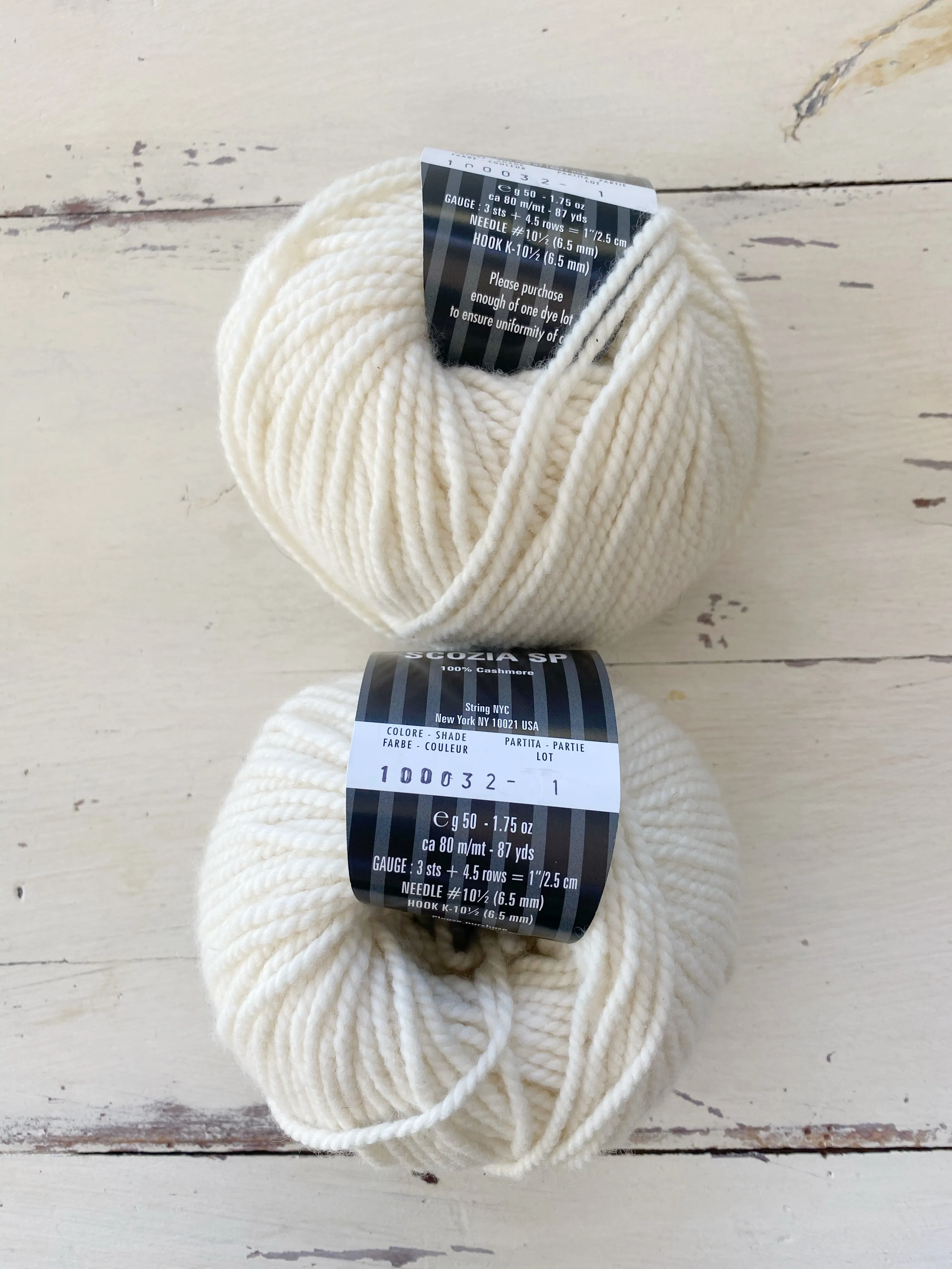 String Scozia Cashmere by Jennifer Knits