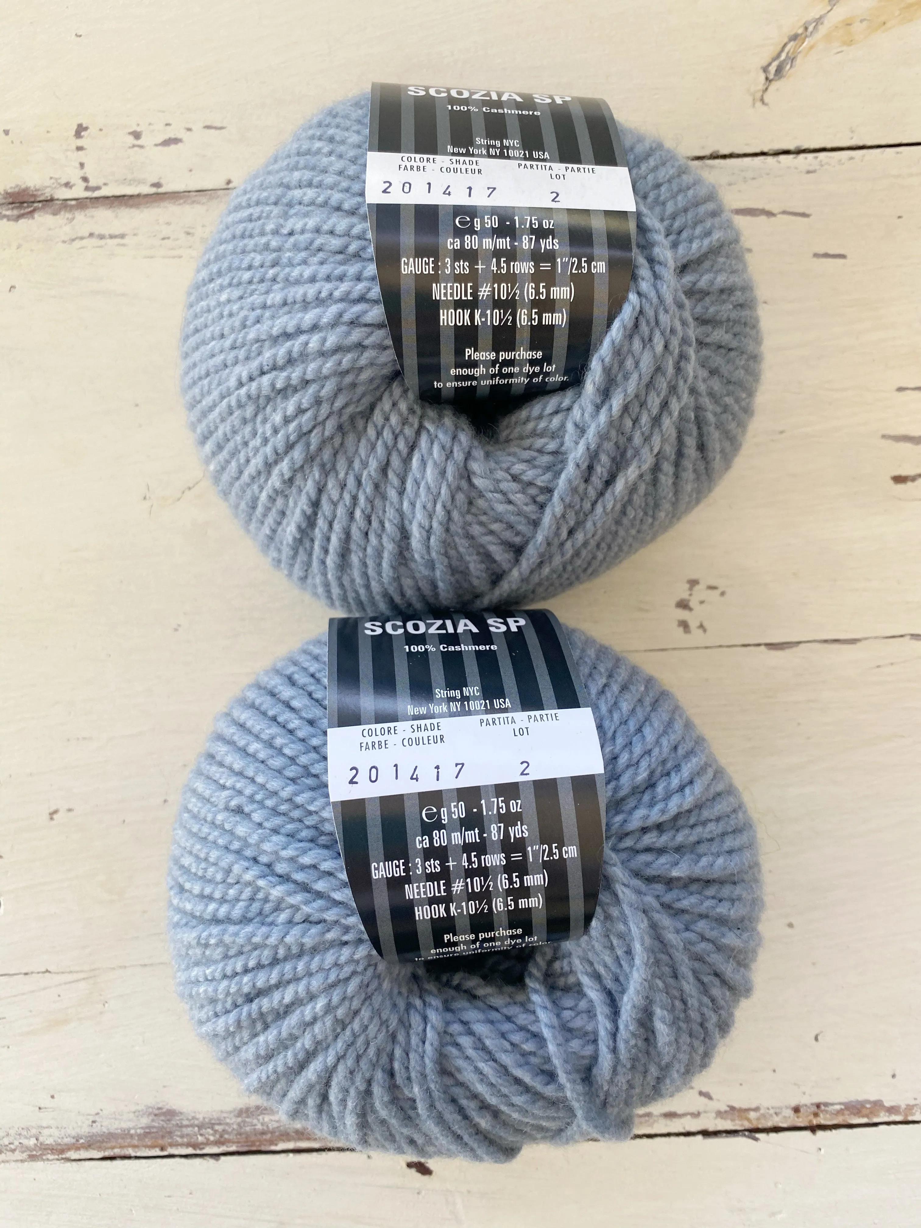 String Scozia Cashmere by Jennifer Knits