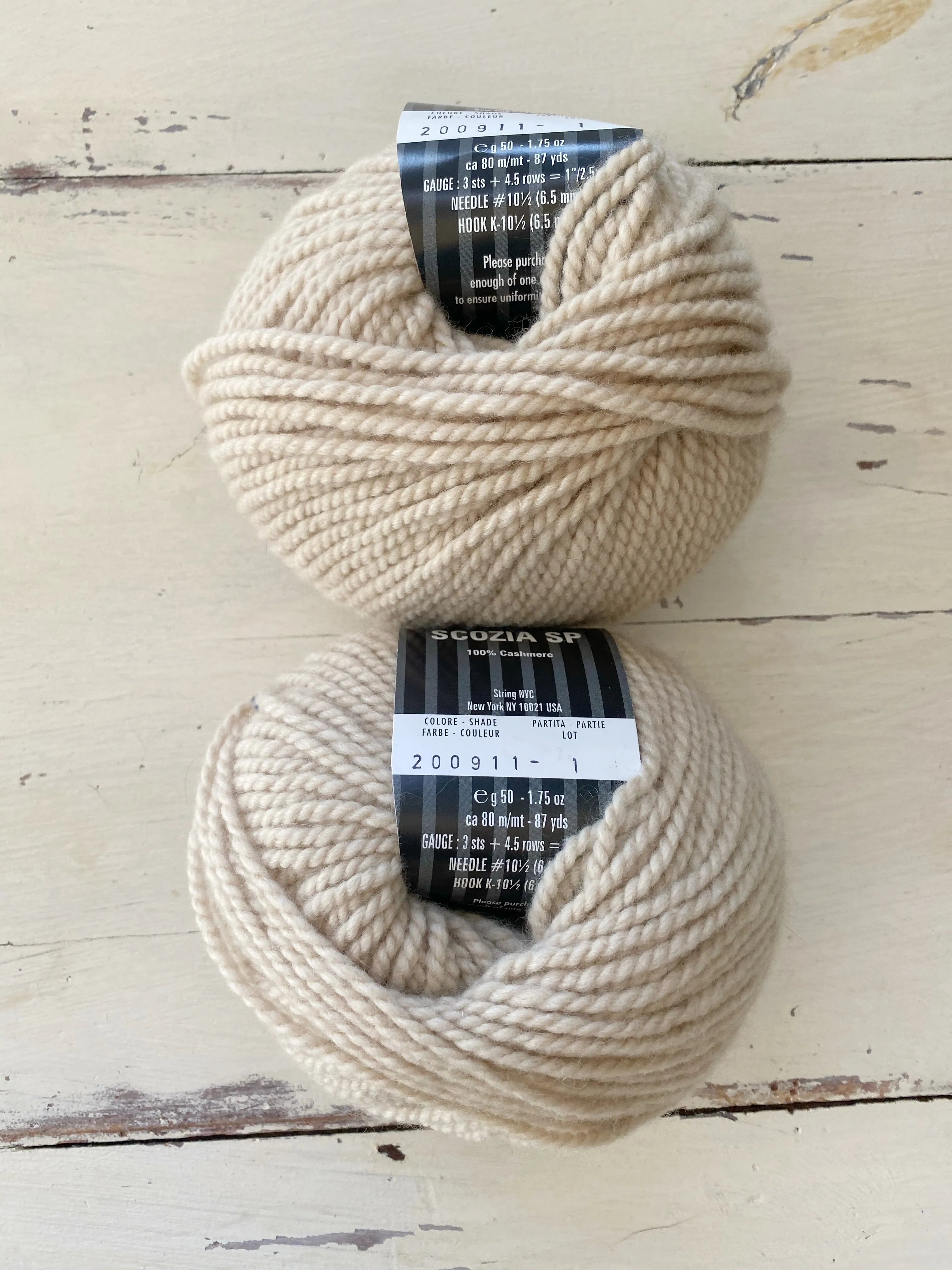 String Scozia Cashmere by Jennifer Knits