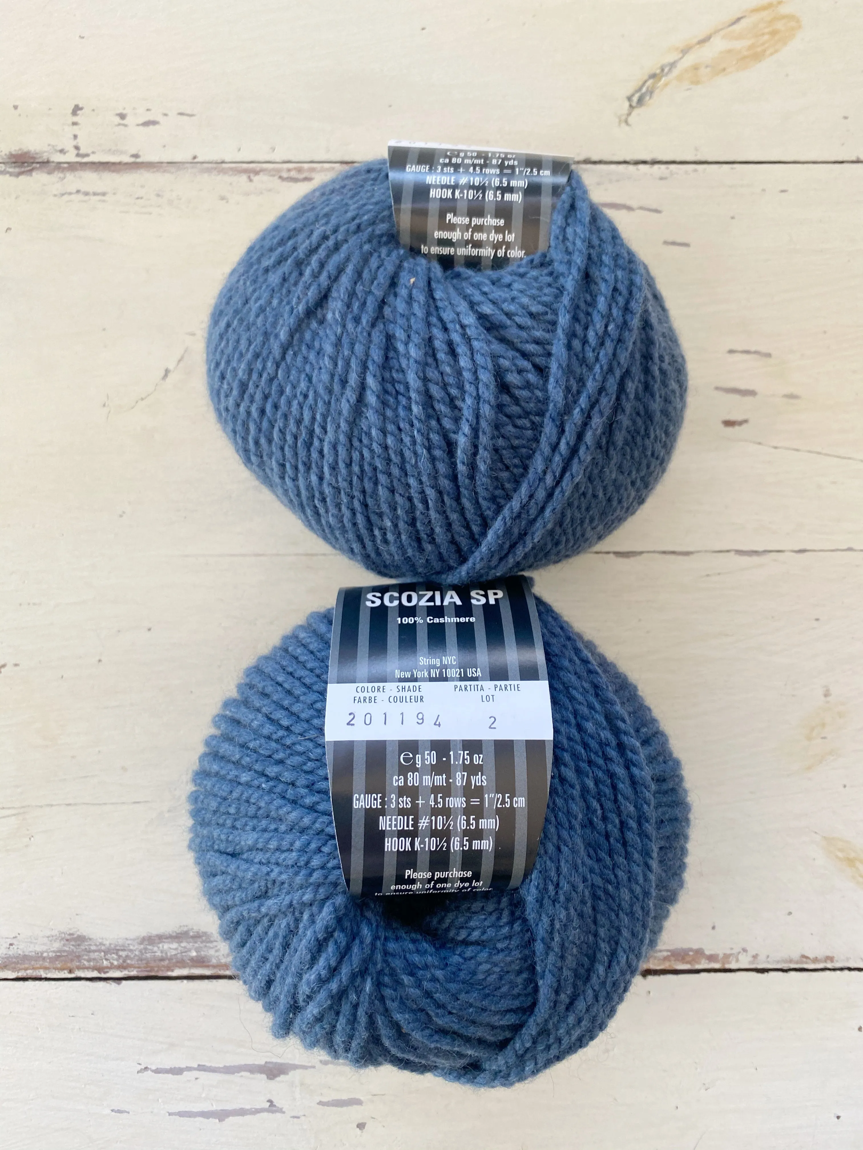 String Scozia Cashmere by Jennifer Knits