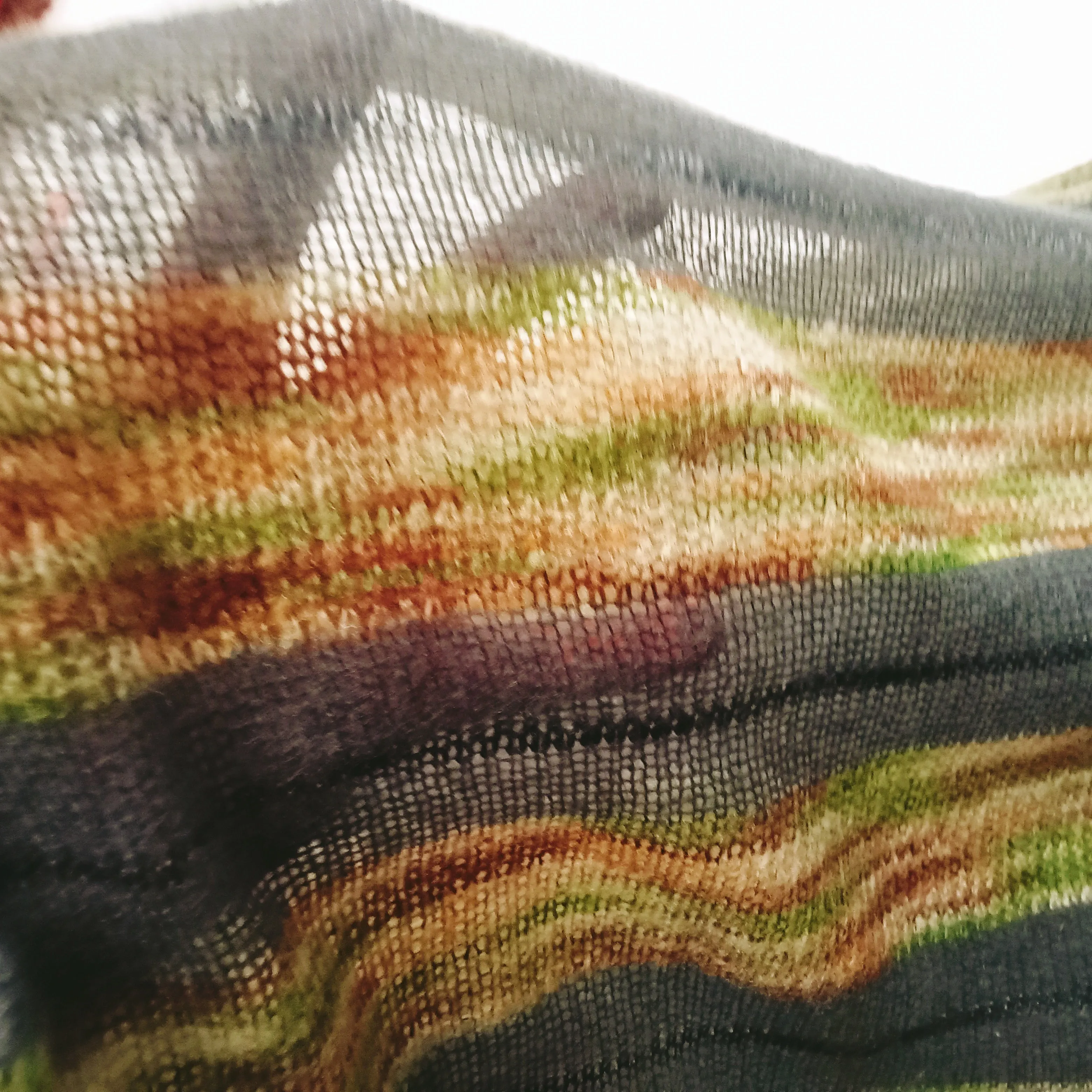 Stripe mohair knit - sold by 1/2mtr