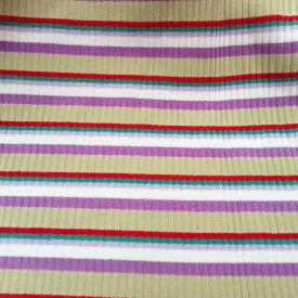 Striped ribbed knit - 1.70mtrs