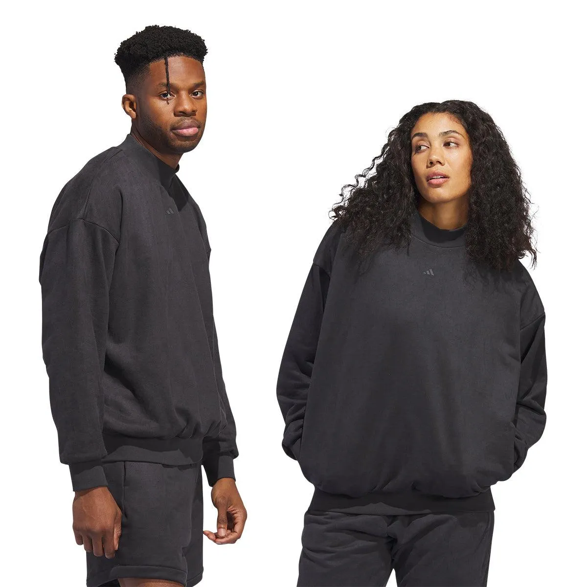 Sueded Sweatshirt 'Carbon'