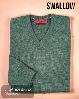 Swallow AQUA V-Neck Sweater