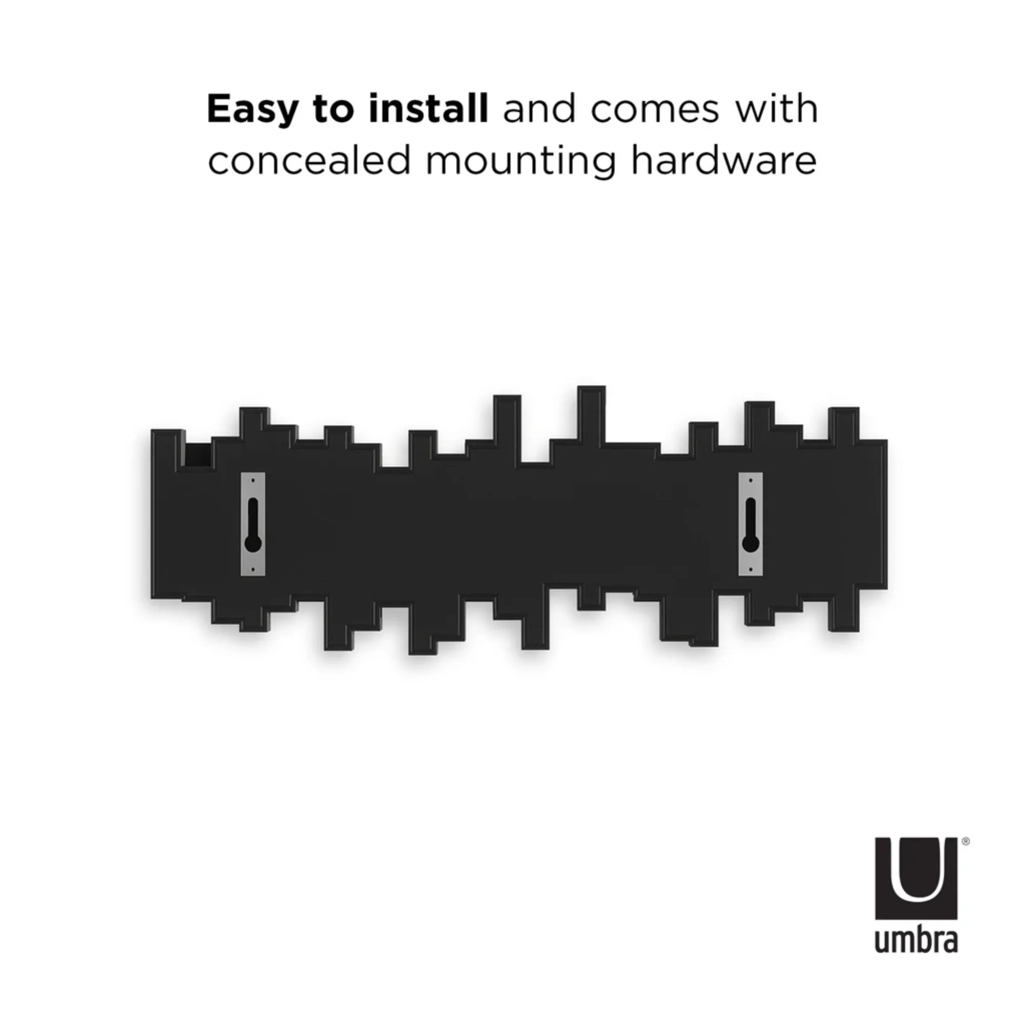 Umbra Sticks multi hook, black