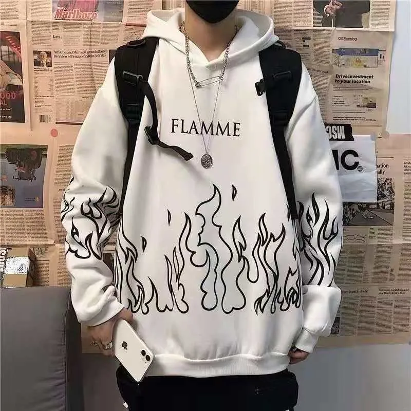 vetement femme Winter Autumn Loose Blue Flame Sweater Women Plus Size purple Female Pullover Womens Sweaters tops Pull