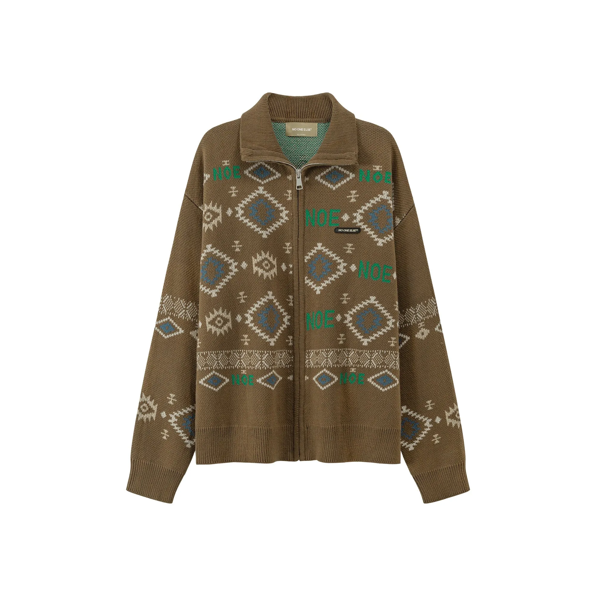 Vintage Mix Pattern Outer Jacket