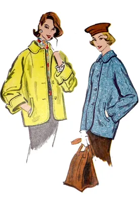 Vogue 9057 Vintage Sewing Pattern 1957 Jackets