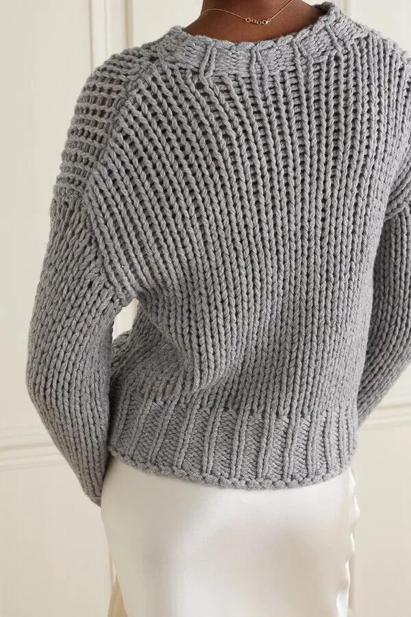 Woman Grey Sweater - S