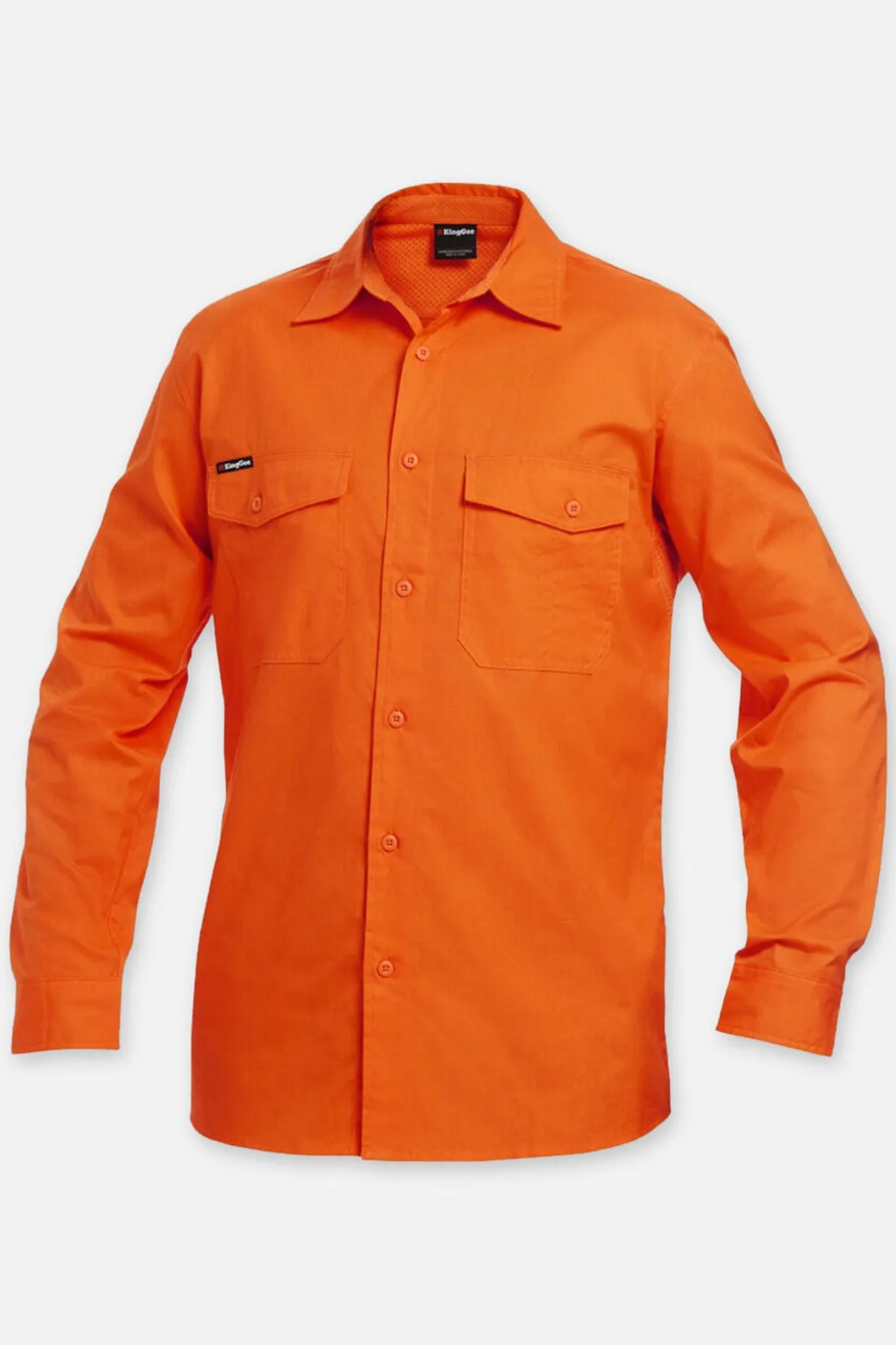 Workcool 2 Hi-Vis Long Sleeve Drill Work Shirt - K54805