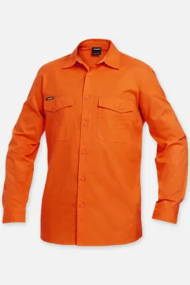 Workcool 2 Hi-Vis Long Sleeve Drill Work Shirt - K54805