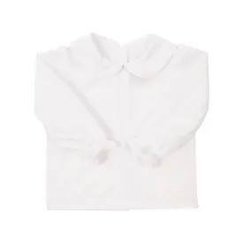 Worth Avenue White Maude's Peter Pan Collar Shirt - Woven LS