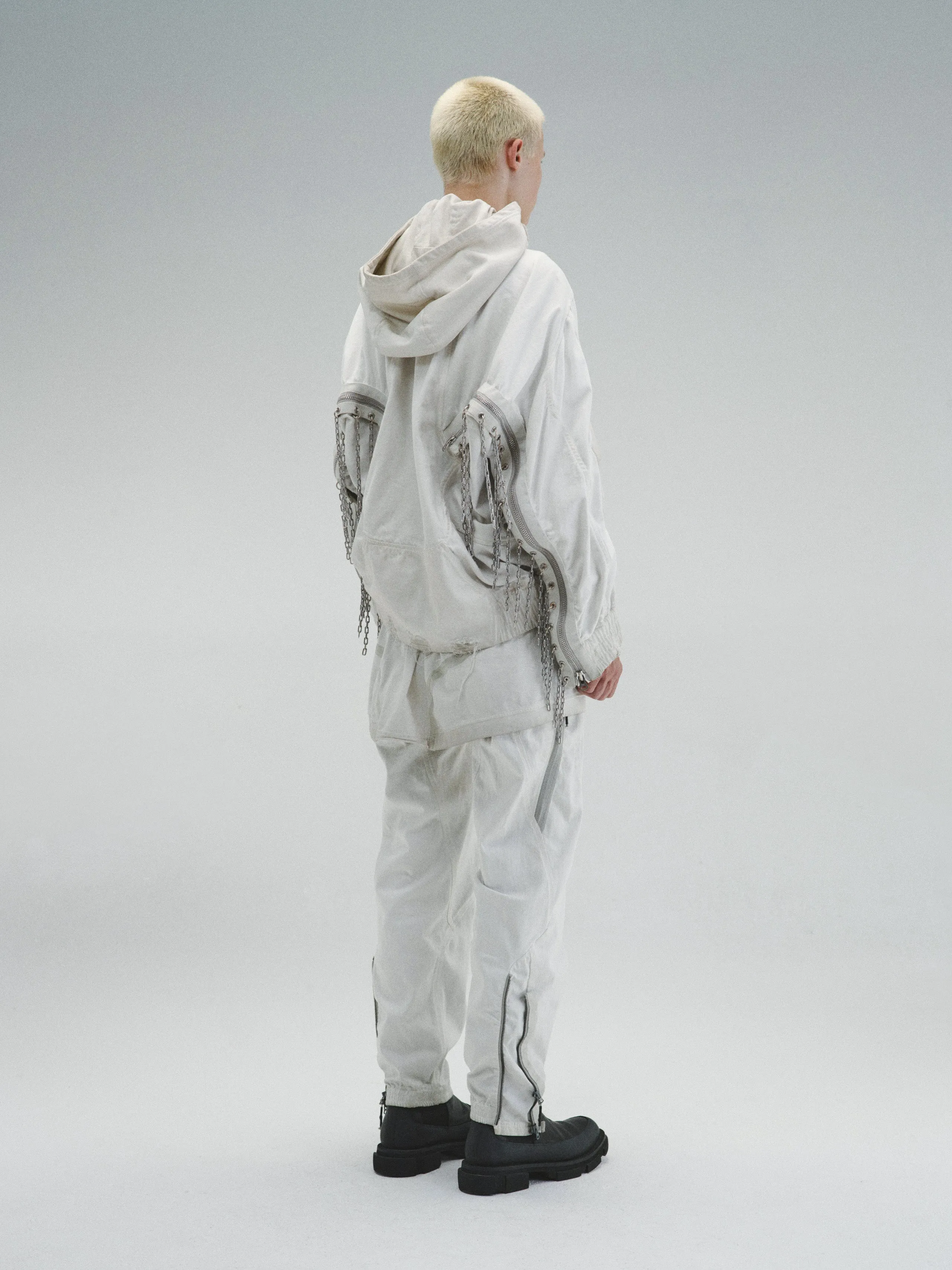 x MOSAISPARIS / MOERAE'S chains - Bearer's Hooded jacket
