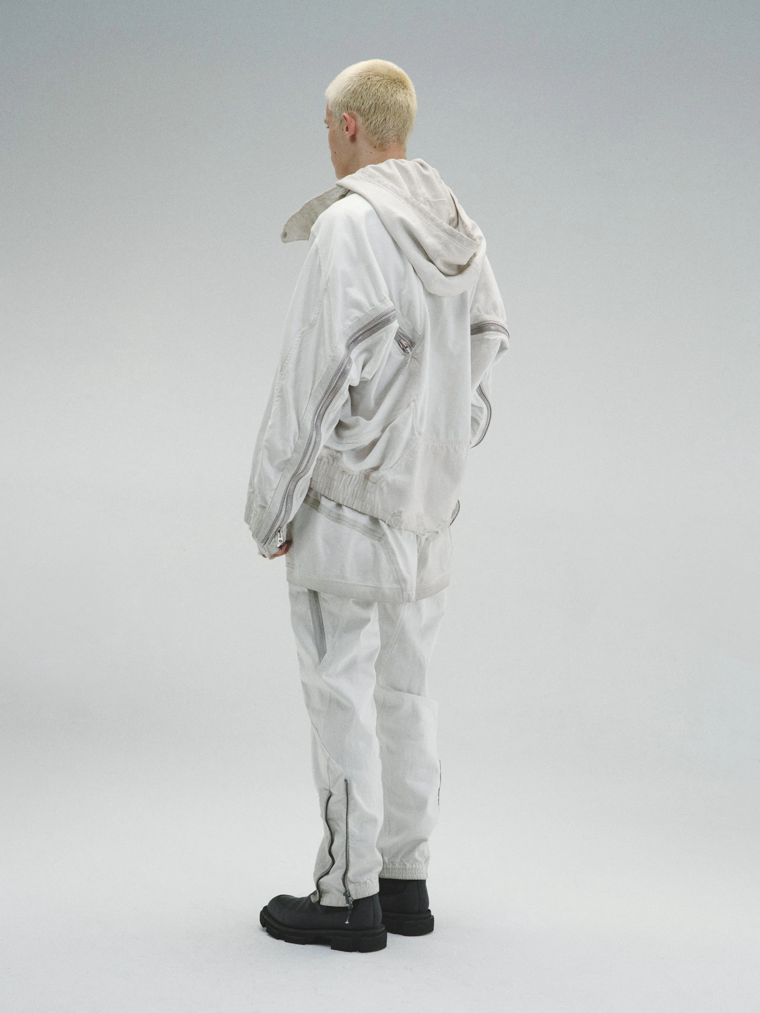 x MOSAISPARIS / MOERAE'S chains - Bearer's Hooded jacket