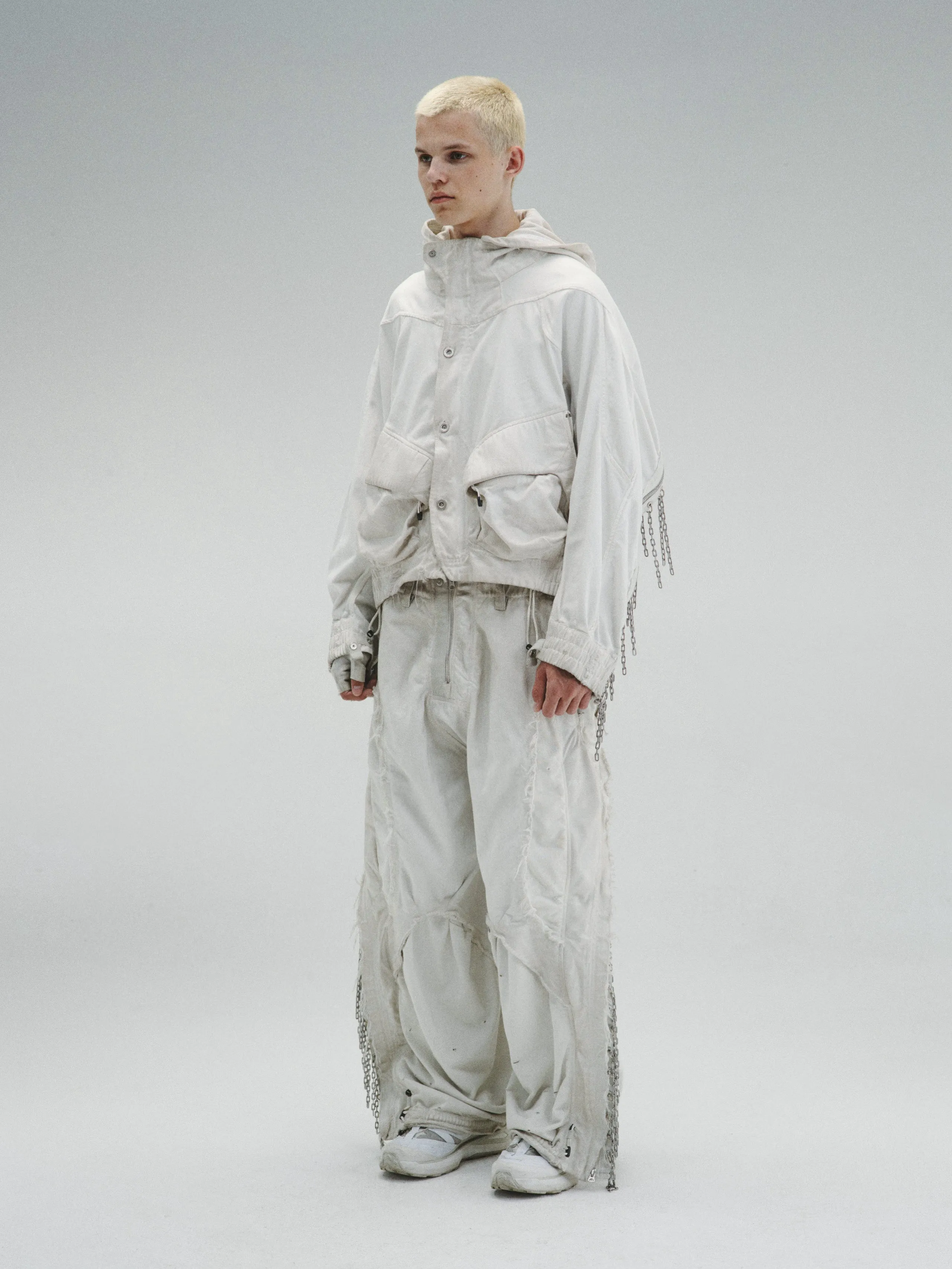 x MOSAISPARIS / MOERAE'S chains - Bearer's Hooded jacket