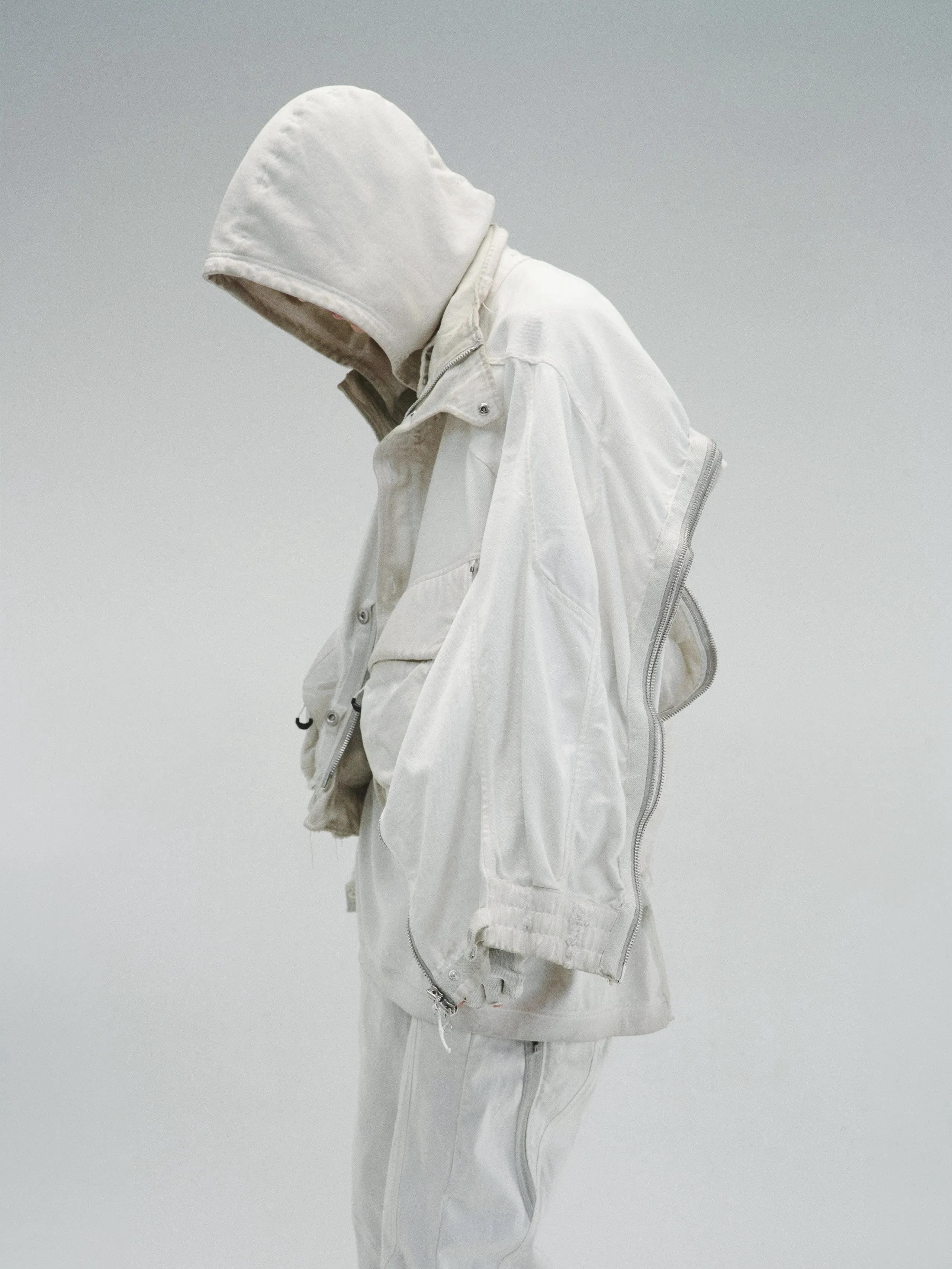 x MOSAISPARIS / MOERAE'S chains - Bearer's Hooded jacket