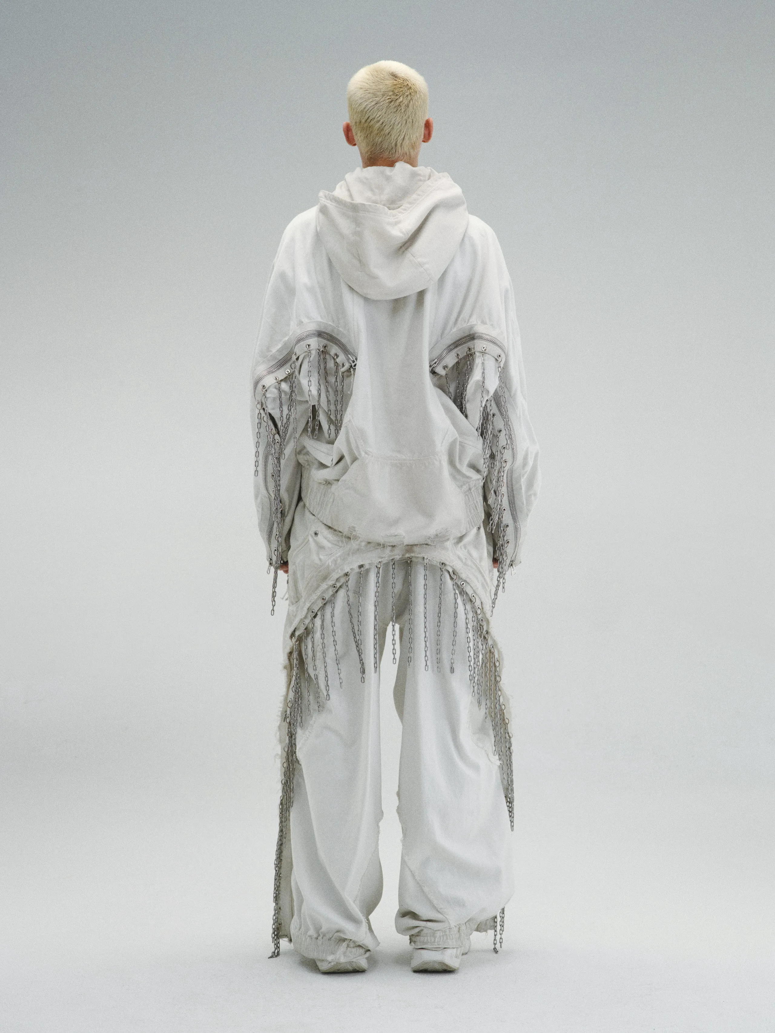 x MOSAISPARIS / MOERAE'S chains - Bearer's Hooded jacket