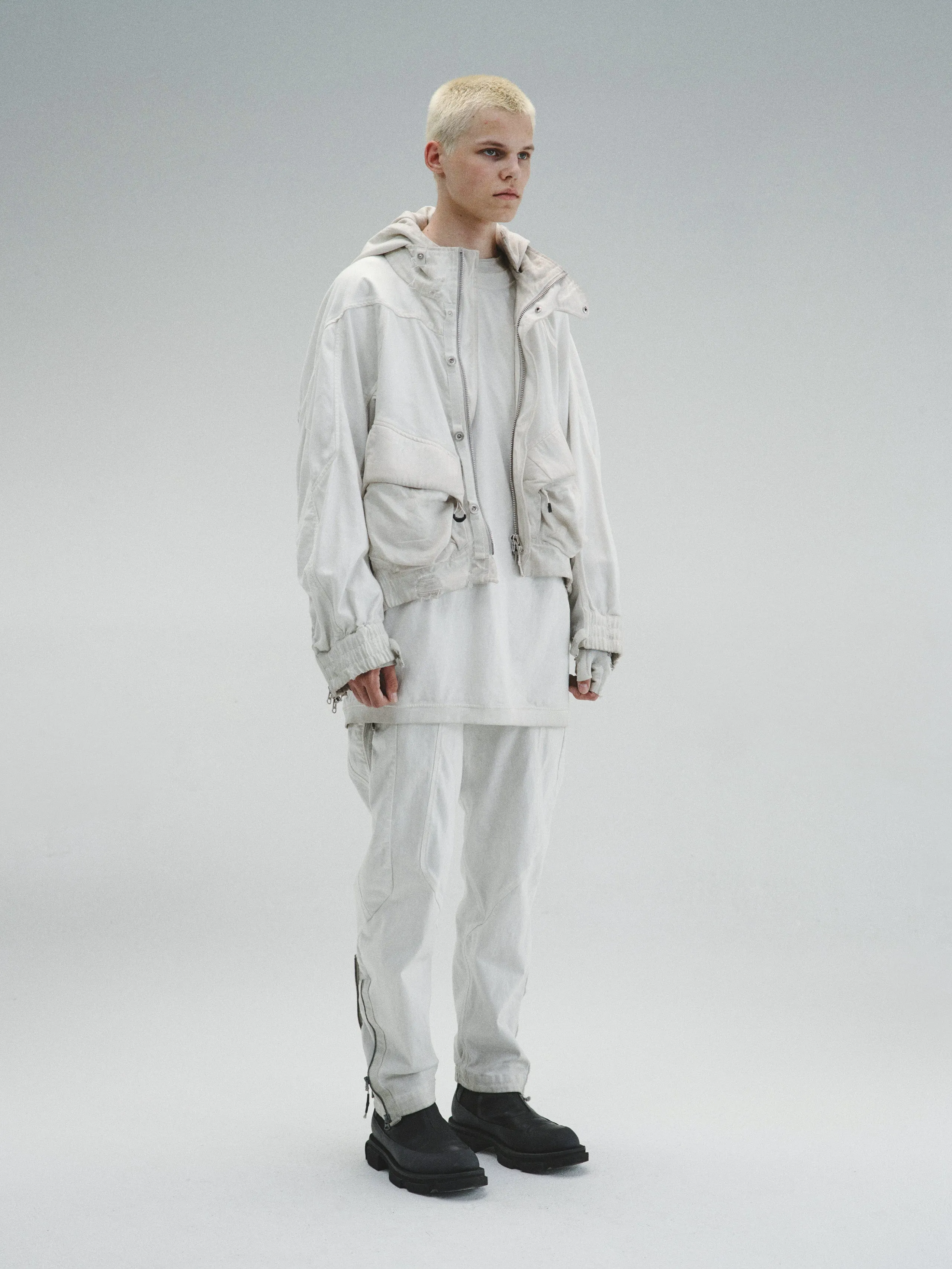 x MOSAISPARIS / MOERAE'S chains - Bearer's Hooded jacket